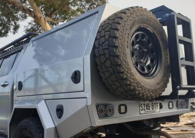 3mm aluminium chassis mounted canopy - 1