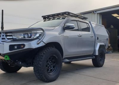 3mm aluminium chassis mounted canopy - 3