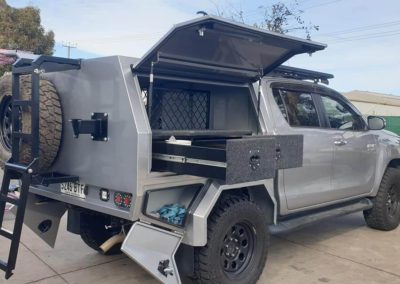 3mm aluminium chassis mounted canopy - 4