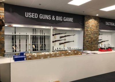 Building & reworking the gun cabinets for Lightforce & Euro Optics' new shop - 2