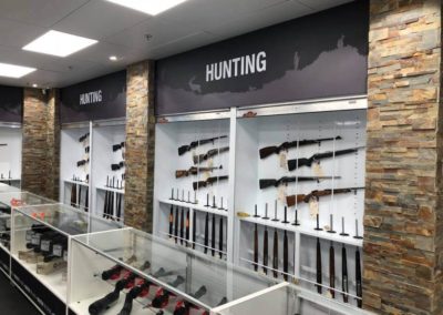 Building & reworking the gun cabinets for Lightforce & Euro Optics' new shop