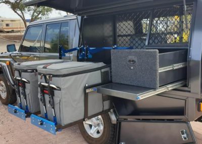 Land Cruiser Chassis mounted full aluminum canopy - 10