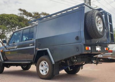 Land Cruiser Chassis mounted full aluminum canopy - 2