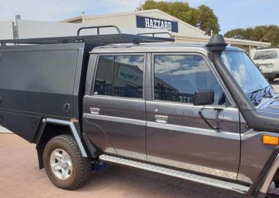 Land Cruiser Chassis mounted full aluminum canopy - 3