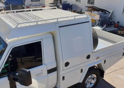 LandCruiser with Single cab Hd aluminium tray - 5