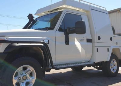 LandCruiser with Single cab Hd aluminium tray - 7