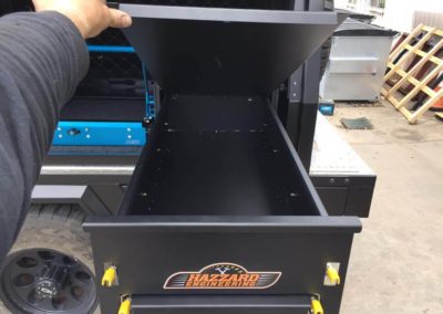 Lift-Off 1300 Long Canopy & Custom Tray on a Land Cruiser - 6