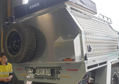 Raw Aluminium Canopy