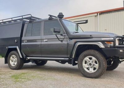 Ripper setup Toyota Land Cruiser
