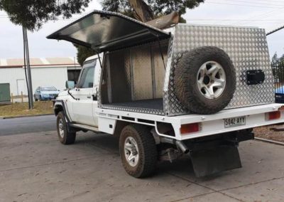 Single Cab Cruiser with New Drop On Canopy