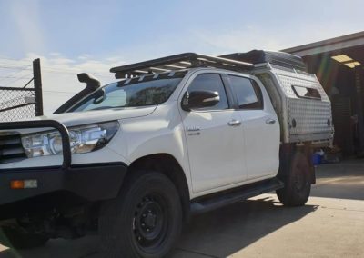 Toyota Hilux with New Drop On Canopy - 3