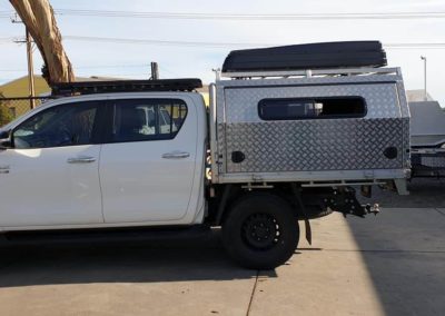 Toyota Hilux with New Drop On Canopy - 4