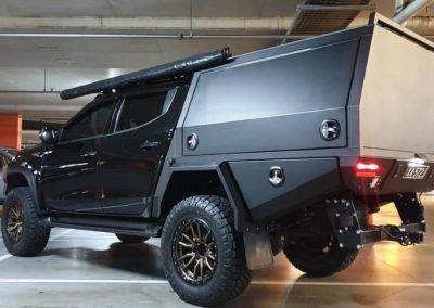 Triton with Custom Chassis Mounted Canopy - 2