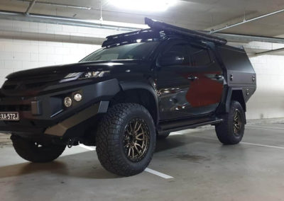 Triton with Custom Chassis Mounted Canopy - 7