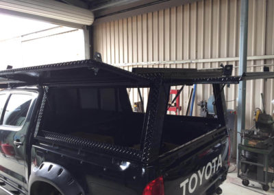 tub mounted 3 door canopy - 6